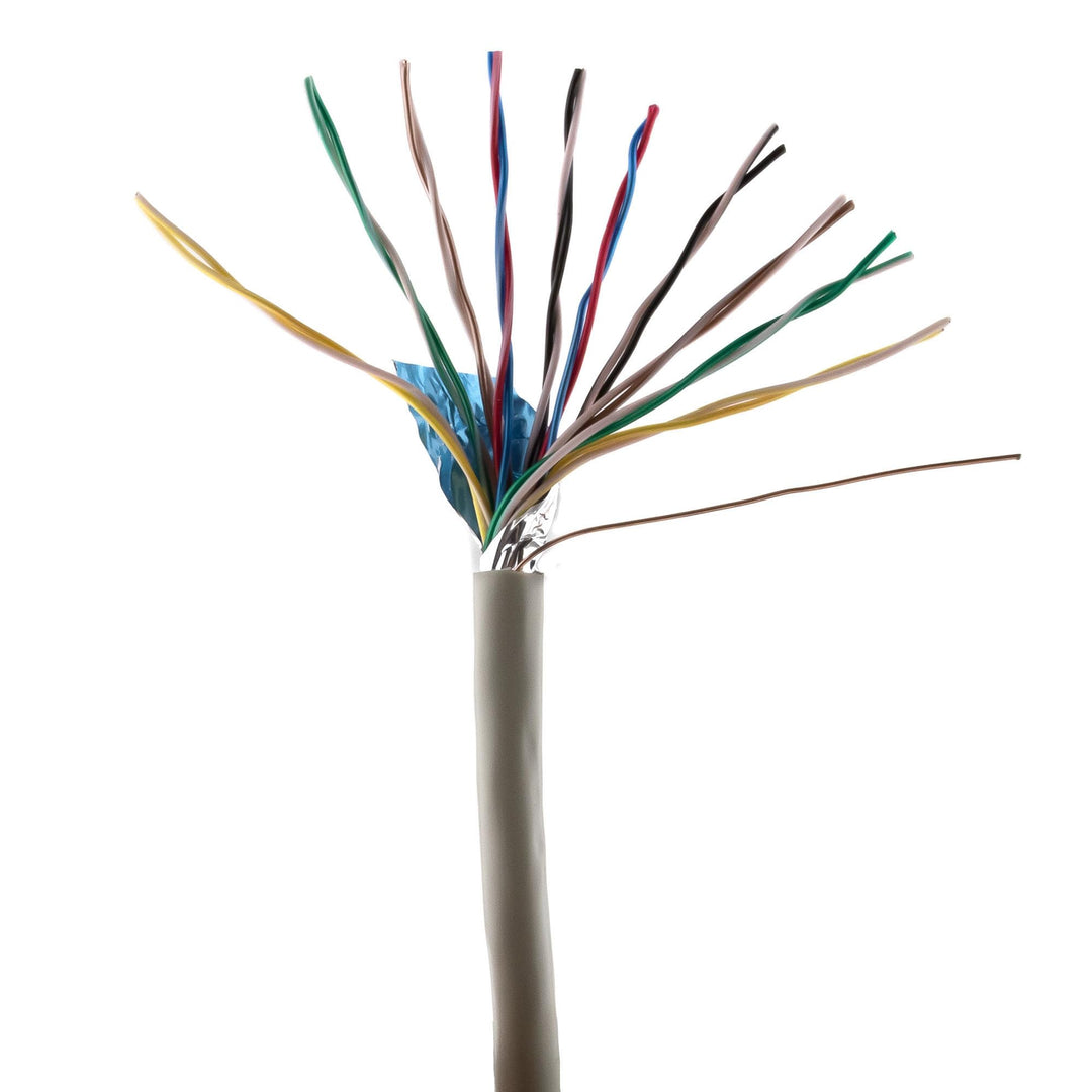 Telefonkabel 10x2x0,6mm J-Y(ST) Y 100m rund für Unterputzmontage, Fernmelde-Installationsleitung 20-