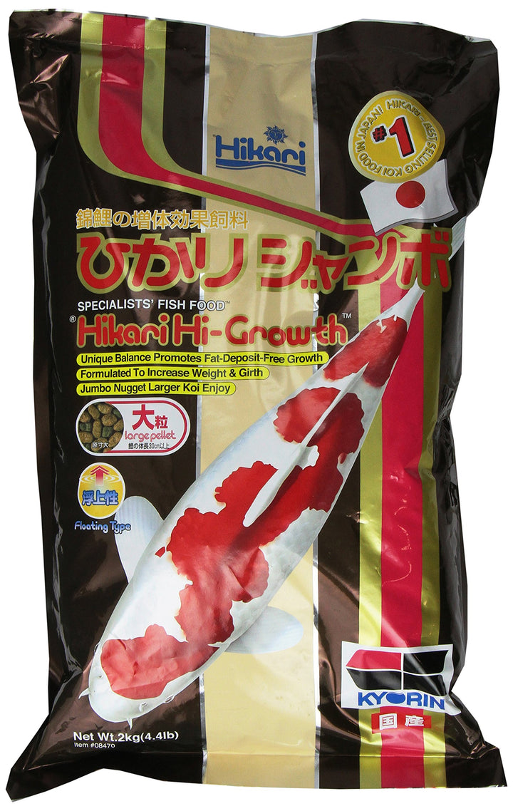 Hikari Fischfutter Hi-Growth X-Large 2 kg, 1er Pack (1 x 2 kg) 2.0 kg, 2.0 kg
