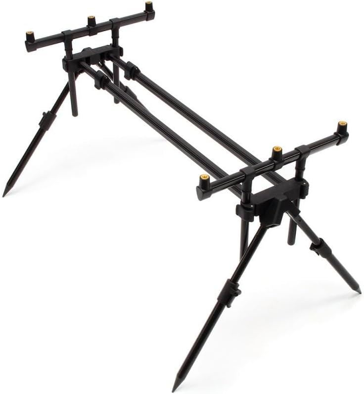 Rod Pod Quick Rutenständer für 3 Angelruten Karpfen Rutenhalter mit Tasche