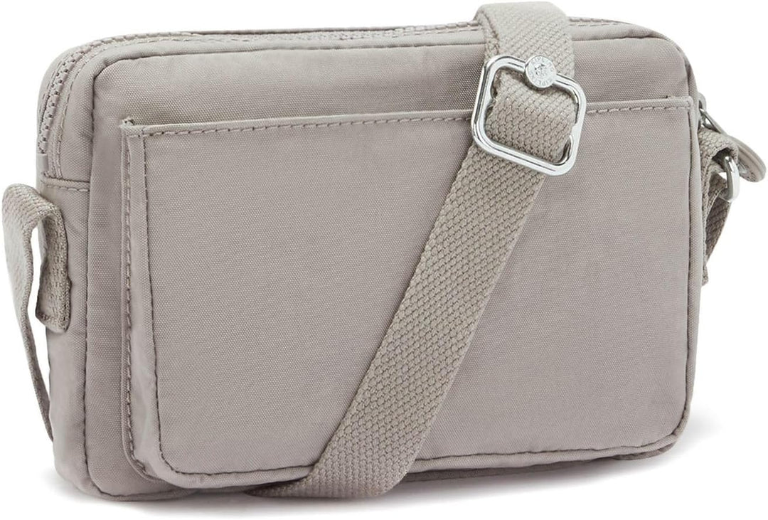 Kipling Damen Abanu Crossbody, Grau Gris, 20x13.5x7.5 cm (B x H x T) Grey Gris, Grey Gris
