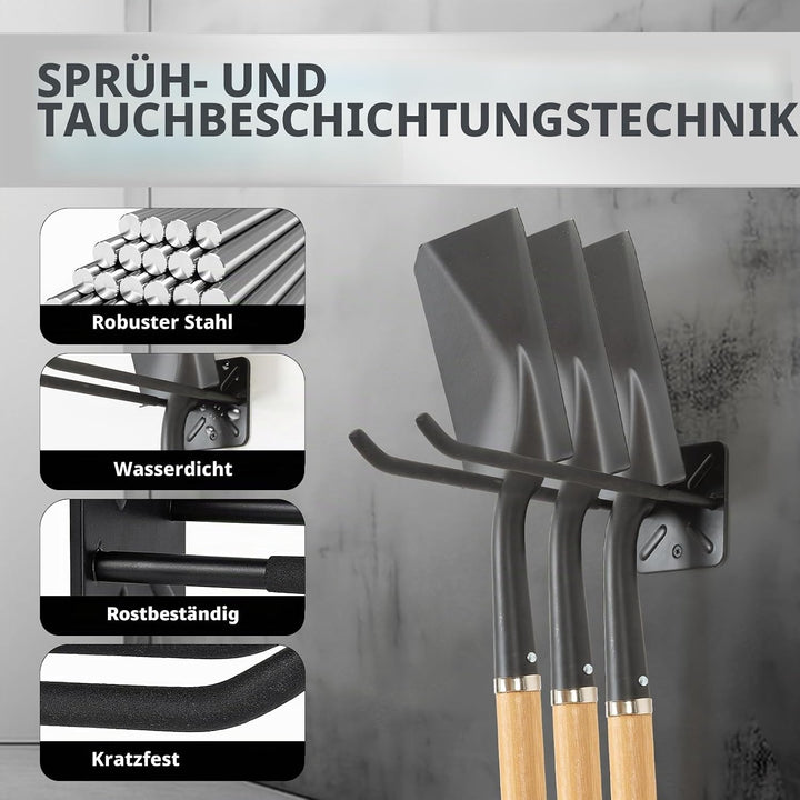 Robuste grosse Garagenhaken, Wandhalterung für Garagen-Werkzeug-Organizer, Wandhalterung für Reifenr
