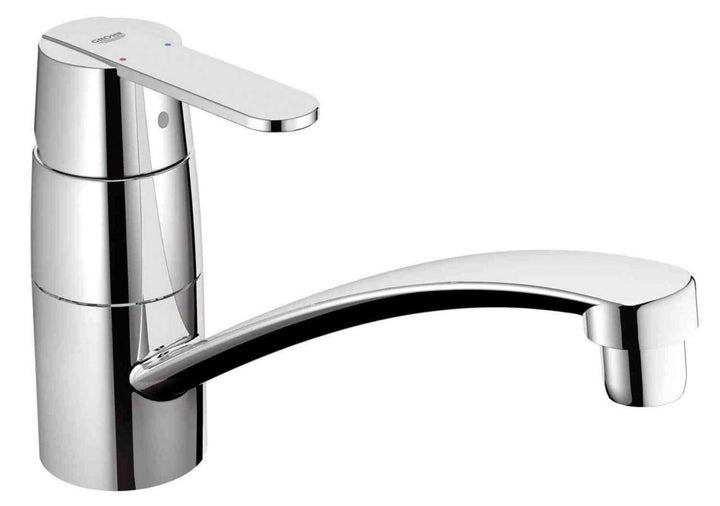 GROHE Eurostyle Cosmopolitan - Spültischarmatur (flacher schwenkbarer Auslauf, Einlochmontage, langl
