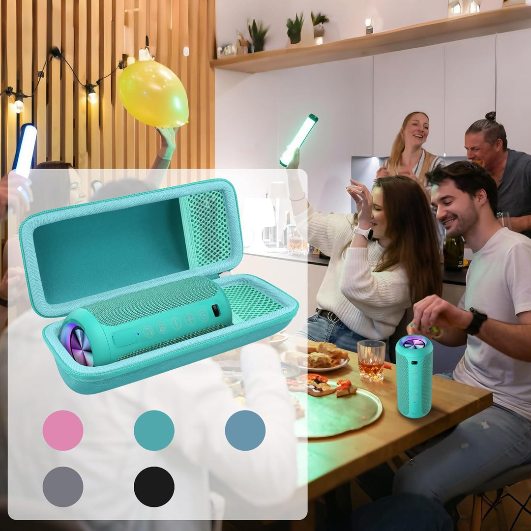 Khanka Hart Tasche für Ortizan X10 Bluetooth Lautsprecher Tragbarer IPX7 Wasserdichter Kabelloser La