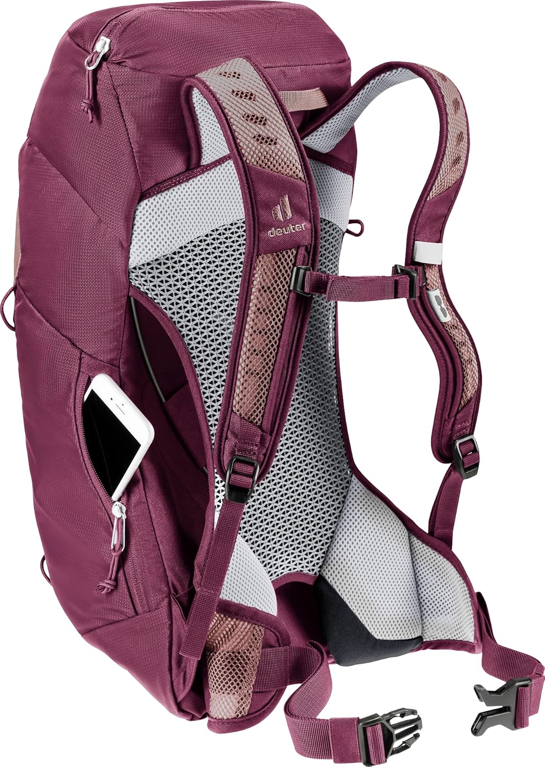 deuter AC Lite 14 SL leichter Damen Wanderrucksack Ashrose-cassis, Ashrose-cassis