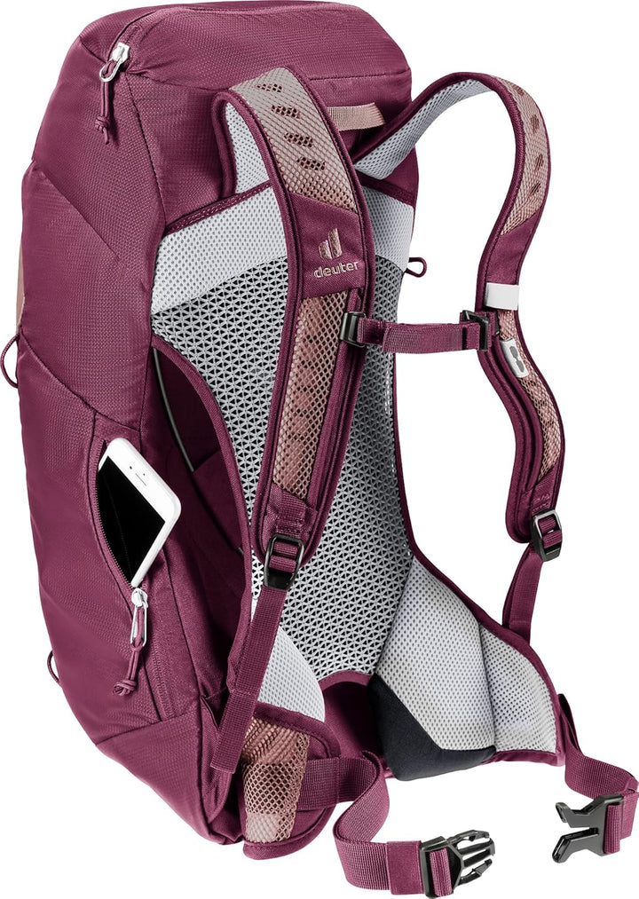 deuter AC Lite 14 SL leichter Damen Wanderrucksack Ashrose-cassis, Ashrose-cassis