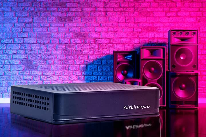 LinTech AirLino® pro HiFi Audio Connect WLAN,LAN und Bluetooth Empfänger/Receiver & Sender (WLAN 2.4