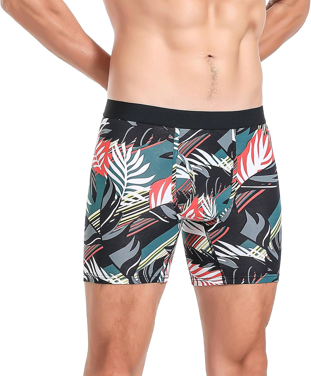Xaanelr Boxershorts Herren Unterhosen Männer Bambus Viskose Unterwäsche Men Retroshorts 4er/8er Pack