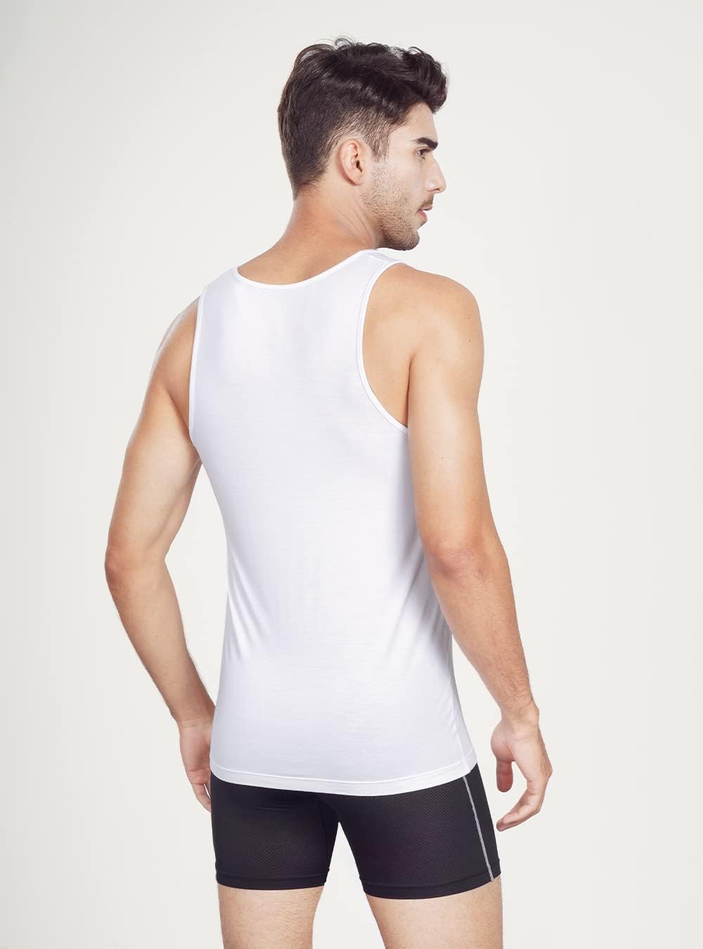 DAVID ARCHY Herren Unterhemd 2/3/5er Pack Atmungsaktive Business Unterhemd T-Shirts Weich Kurzarm Sh