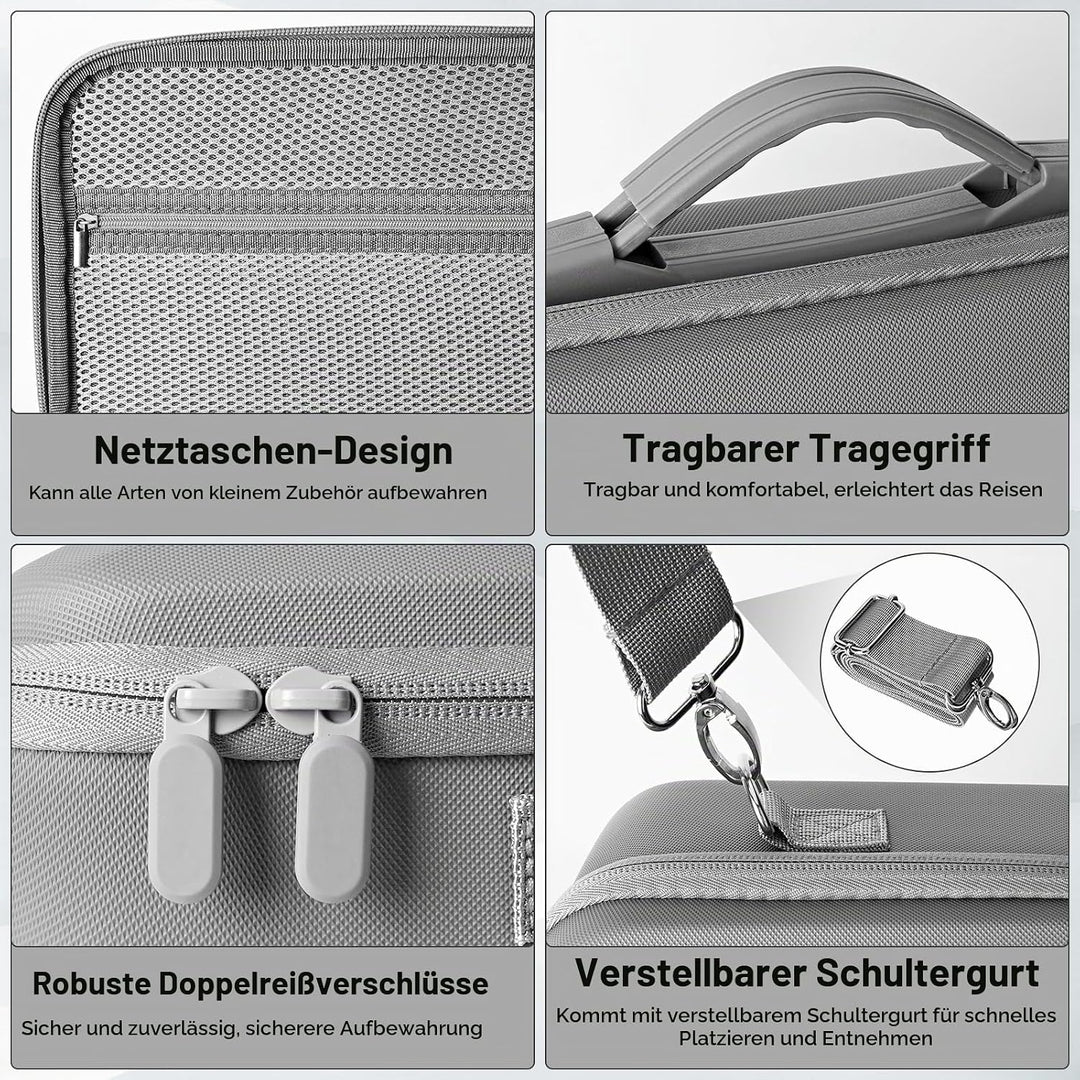 Tasche für DJI NEO 2, Tragbare PU Leder Tragetasche für DJI NEO 2 Fly More Combo Zubehör, Compatible