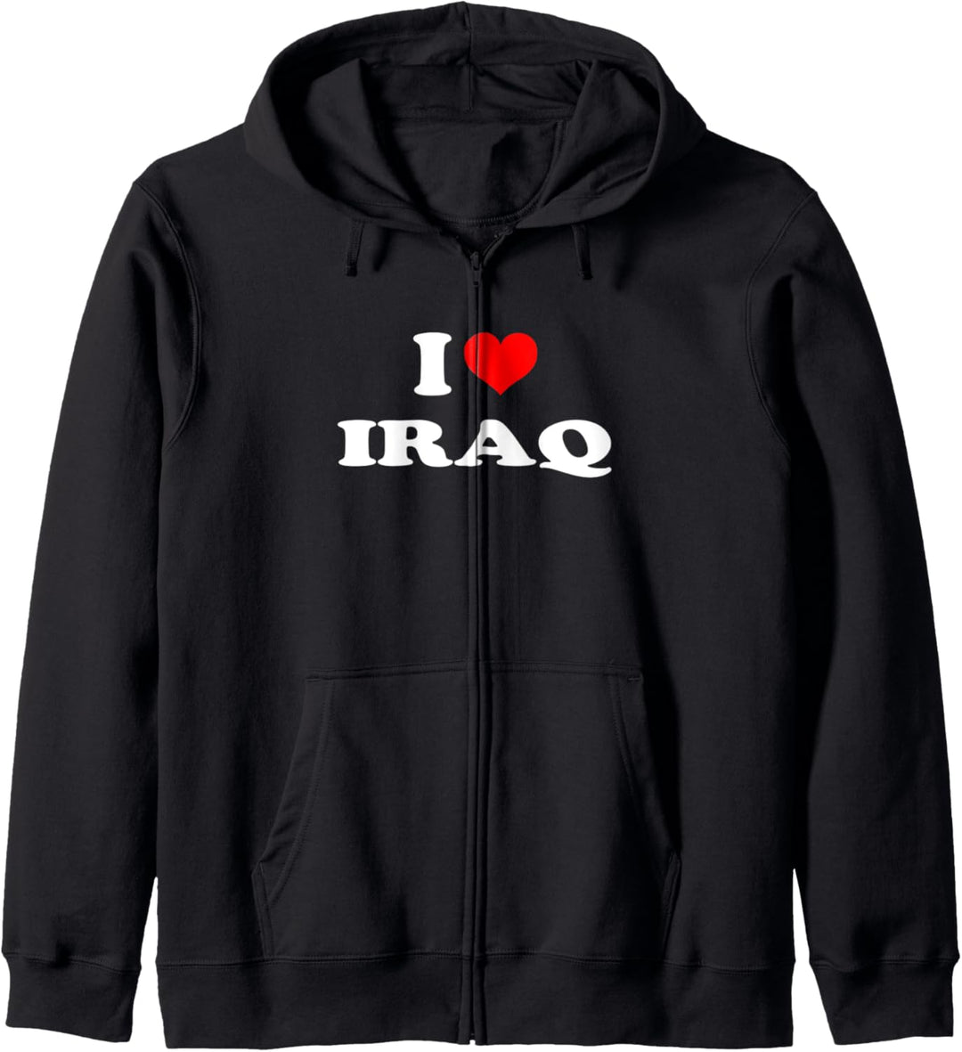 Irak - Ich liebe den Irak Kapuzenjacke