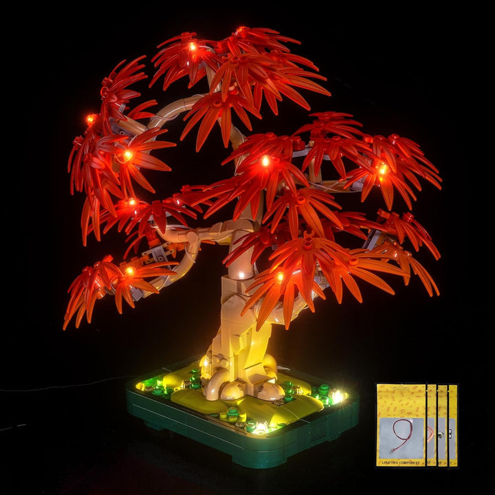 Led Licht Set Kompatibel mit Lego 10348 Japanese Red Maple Bonsai Tree (Kein Modell), Dekorationsbel