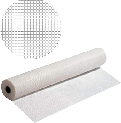 Baupark24 - Armierungsgewebe Innen & Aussen 1m x 50m - Flächengewicht 165 g/m² - Putzgewebe Weiss -