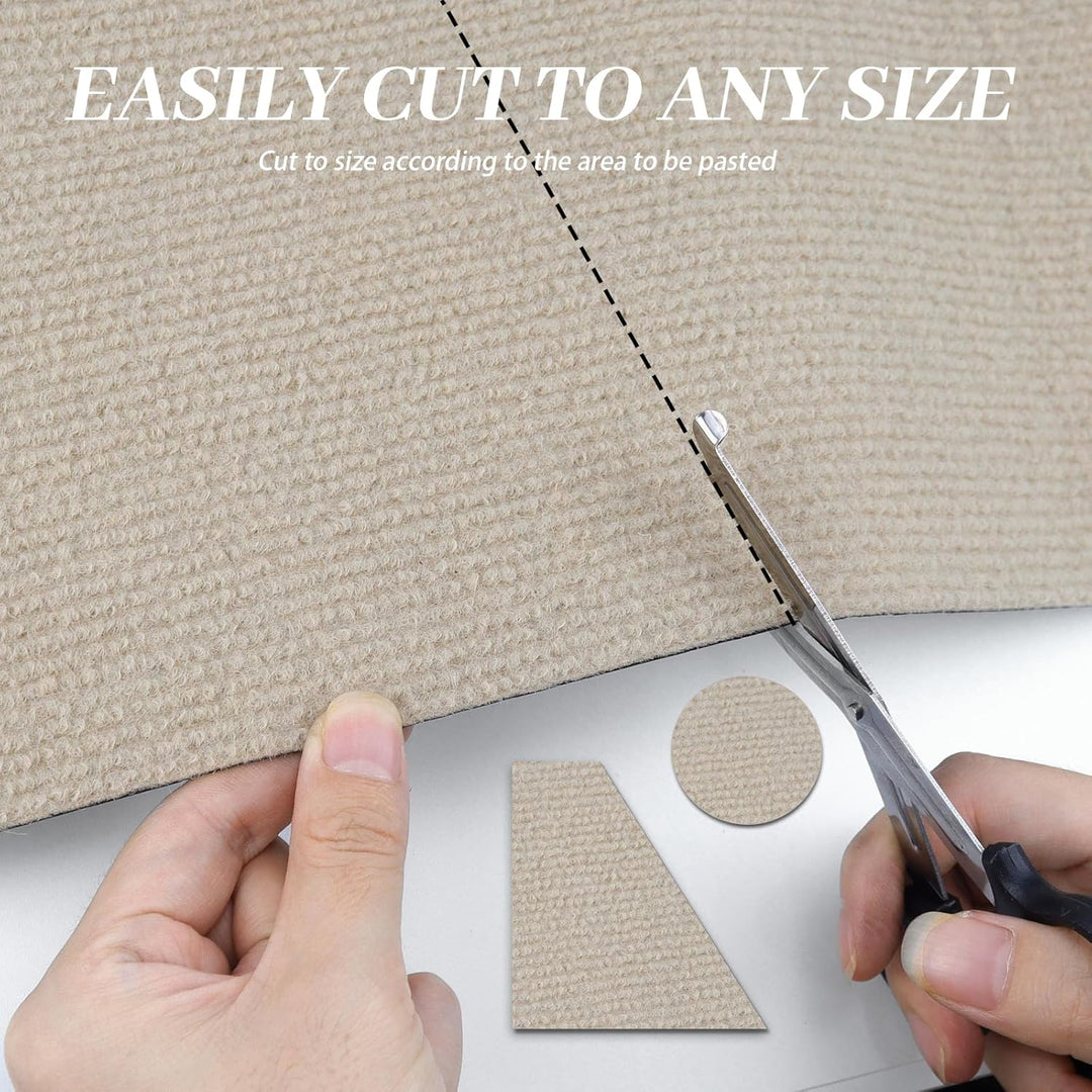 Selbstklebend Kratzbretter Khaki Katze Kratzteppich Katze Kratzmatte Katze Wand Teppich Katzen Kratz