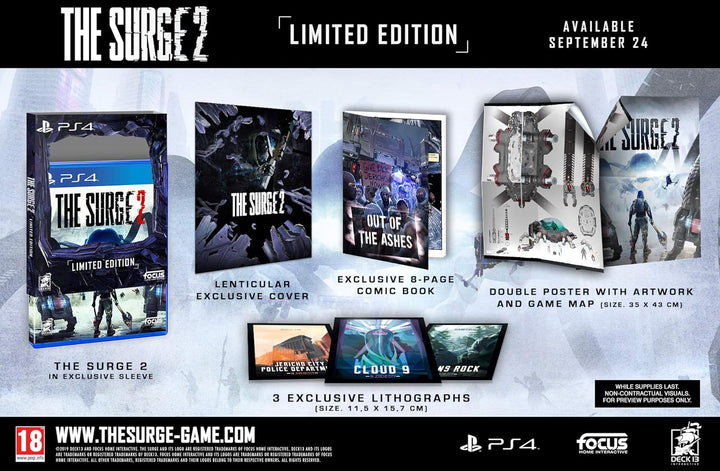 The Surge 2 - Limited Edition - [PlayStation 4] PlayStation 4 Limited, PlayStation 4 Limited