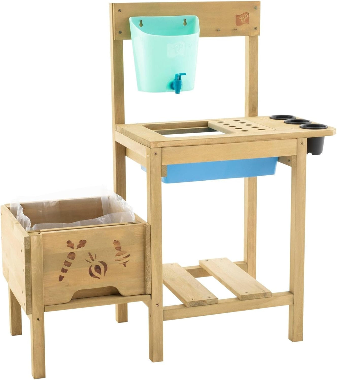 TP Toys Pflanzbank – eine Gartenstation zum Anbau Ihres eigenen Gemüse, Pflanzen und Blumen – ideal