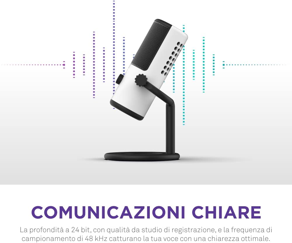 NZXT Capsule Mini USB-Mikrofon - AP-WMMIC-W1 - Hohe Auflösung – Nierenförmige Richtcharakteristik –