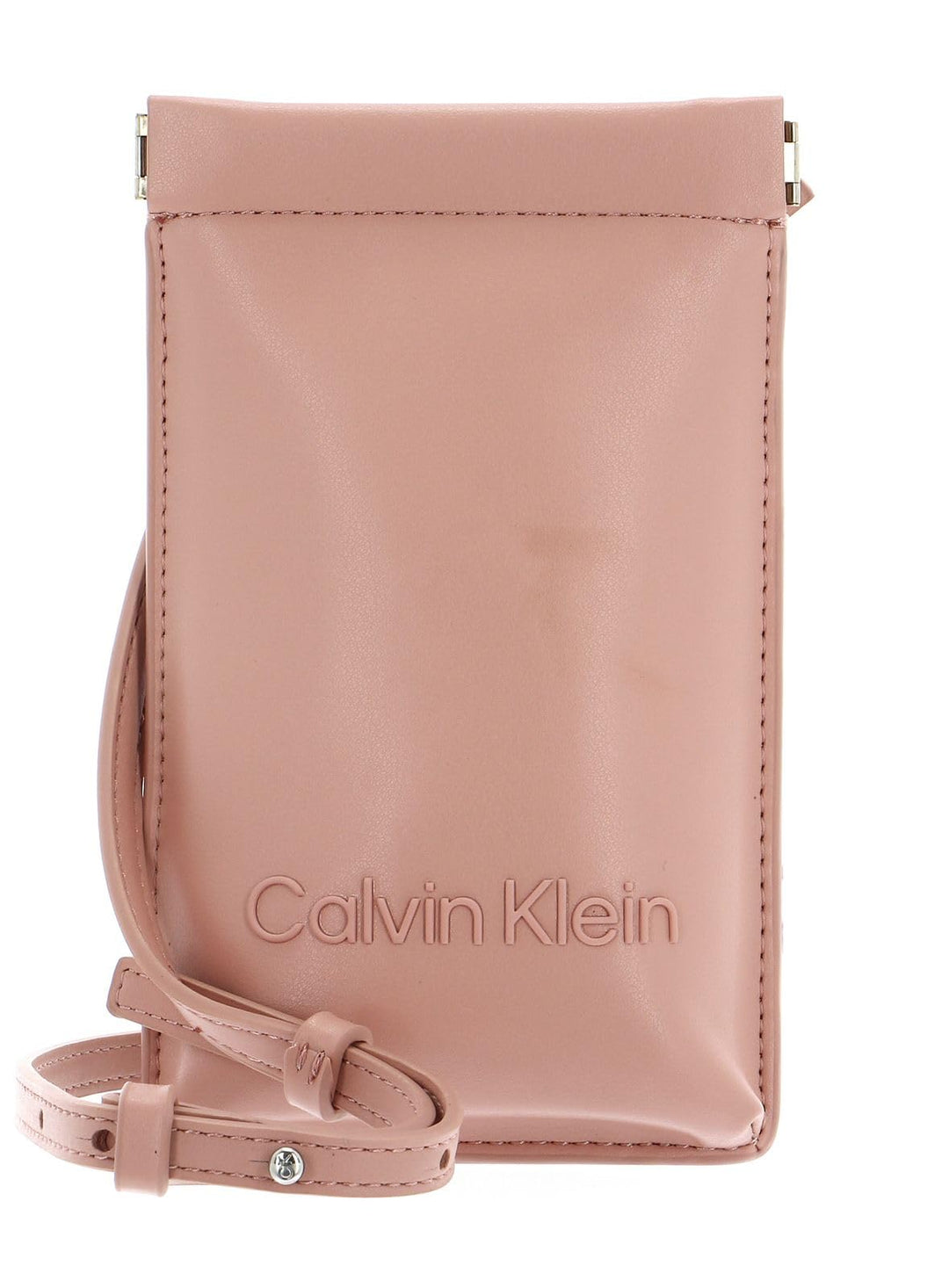 Calvin Klein Damen Ck Set Phone Crossbody Geldbörsen, Café au Lait