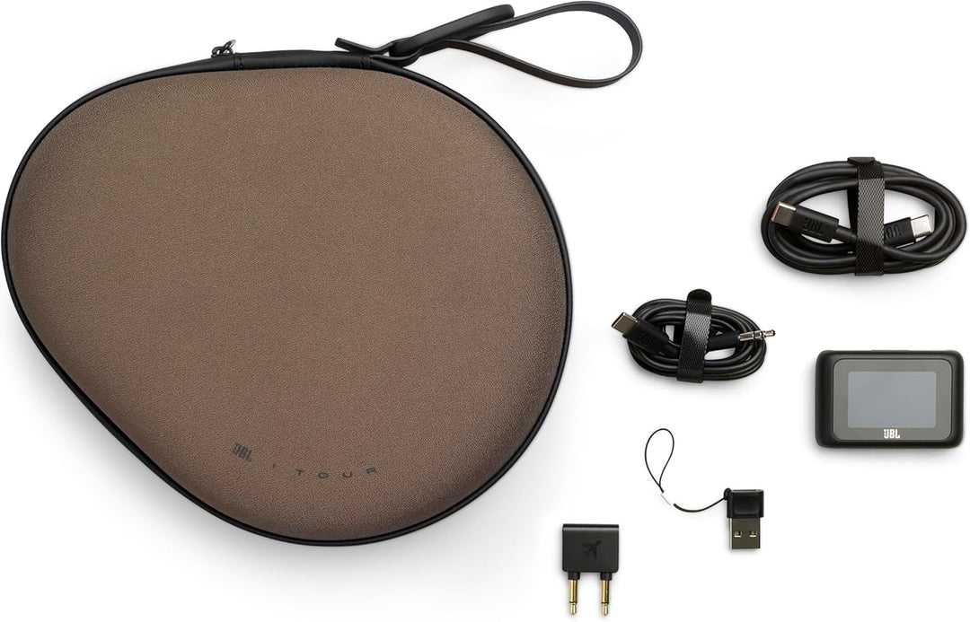 JBL Tour One M3 kabellose Over-Ear Kopfhörer mit Noise-Cancelling, Latte Mokka, Mokka
