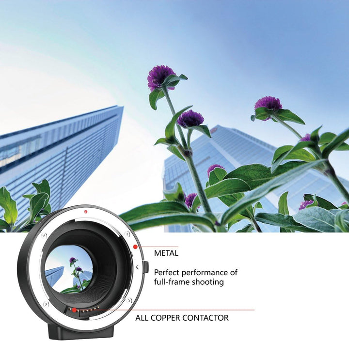 Meike MK-C-AF4 Adapter for Canon EF EF-S Lens Mount to EOS M EF-M Mirroless Camera