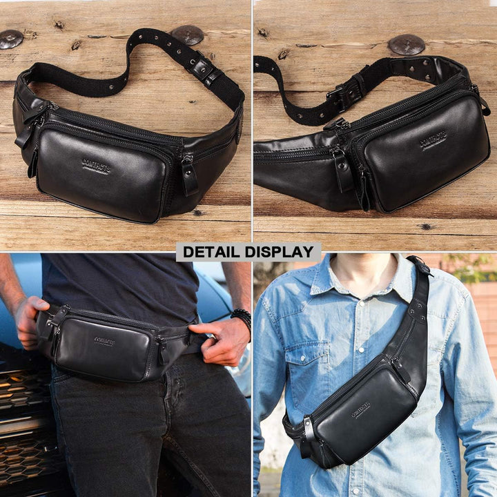CONTACTS Sling Bag Herren/Damen Crossbody Sling Rucksack Brusttasche Outdoor Freizeit Sport Handytas