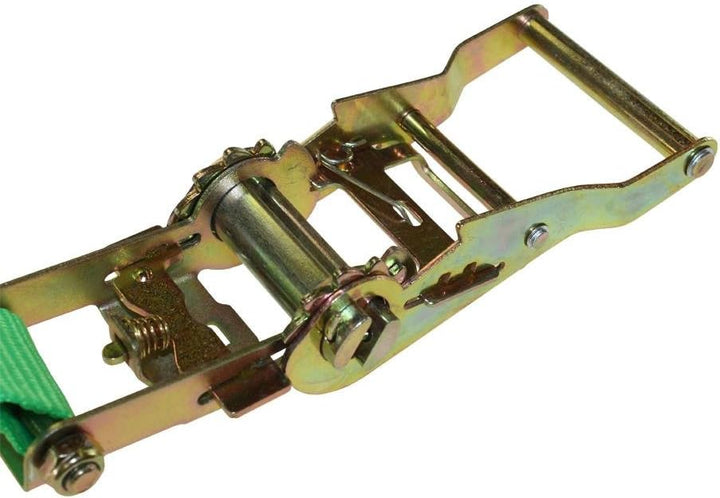 SETPREIS 4 STÜCK! Zurrgurt Spanngurt mit Ratsche 6m 38mm 2t 2000kg 2000 daN, einteilig, kompatibel m