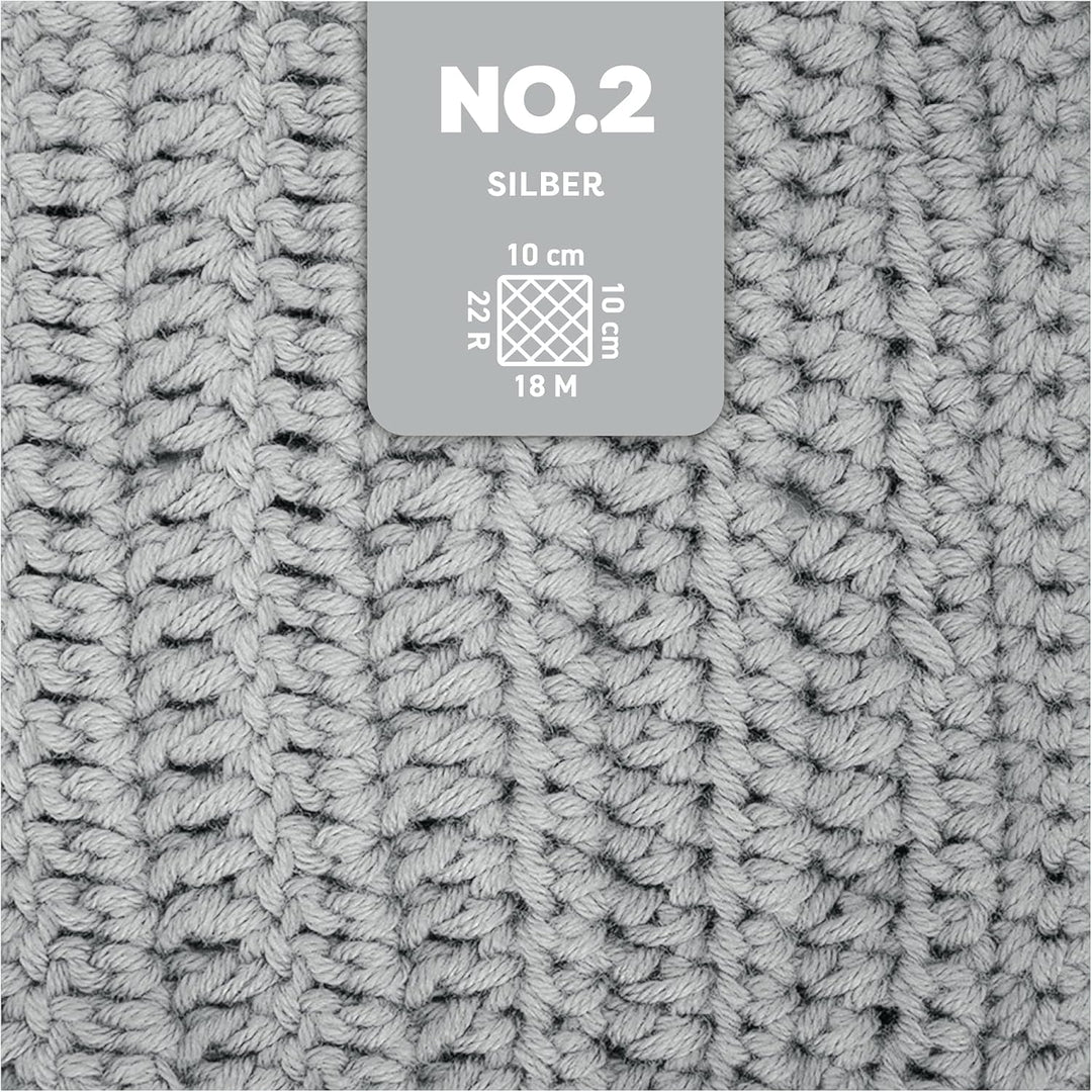 myboshi No.2 inkl. Label, Baumwolle zum Häkeln, Baby Wolle, vegane Wolle zum Stricken, Wolle 60 Grad