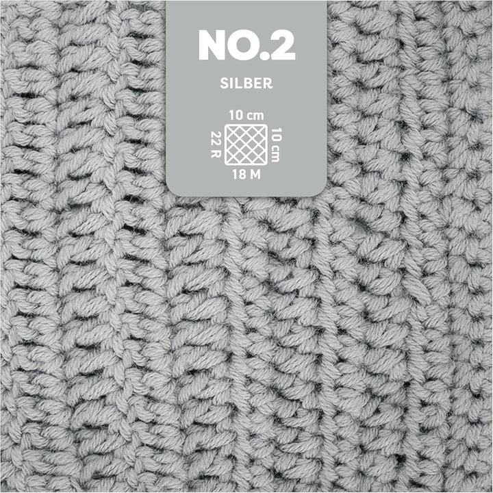 myboshi No.2 inkl. Label, Baumwolle zum Häkeln, Baby Wolle, vegane Wolle zum Stricken, Wolle 60 Grad