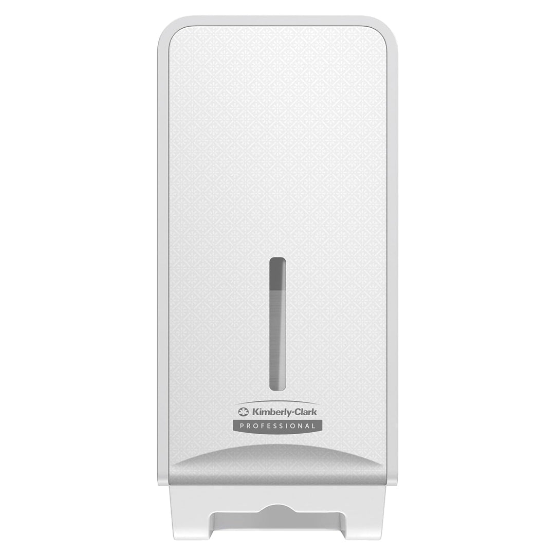 Kimberly-Clark Professional ICON-Spender für Einzelblatt-Toilettenpapier (53949) mit weisser Blende