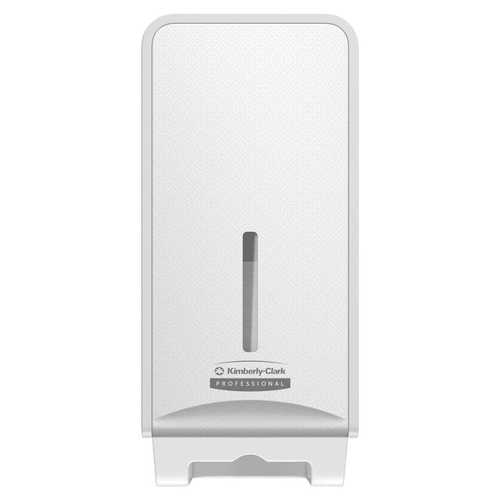 Kimberly-Clark Professional ICON-Spender für Einzelblatt-Toilettenpapier (53949) mit weisser Blende