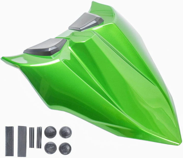 Replacement for Ninja650 Z650 Sitz Abdeckung Hinten Sozius Harte Solo Sitz Gugel Buckel für Ninja 65