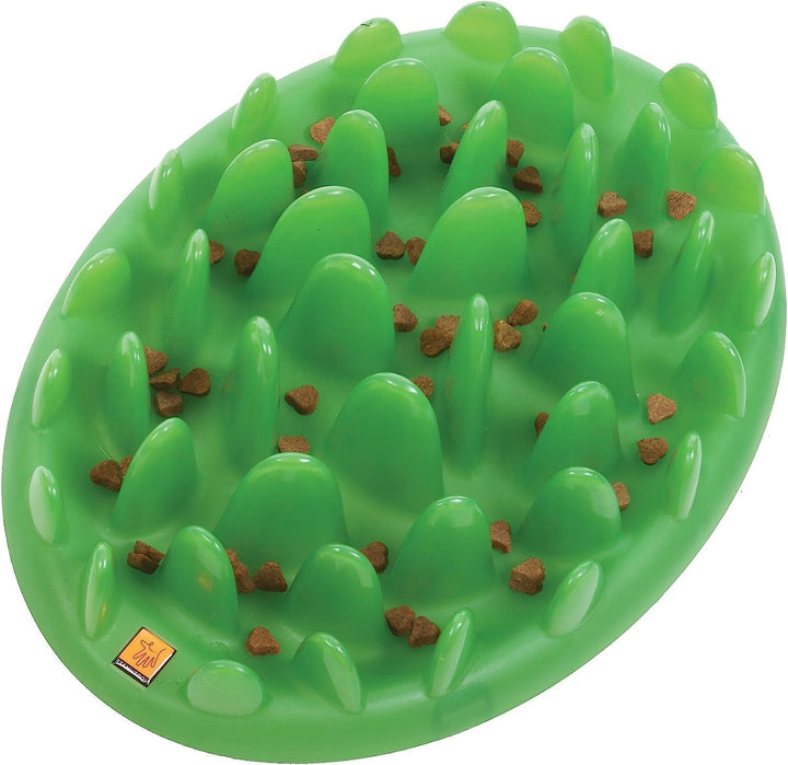 Anti Schling Napf green für Hunde + Katzen Fressnapf Futternapf Hundenapf - in grün Gross, Gross
