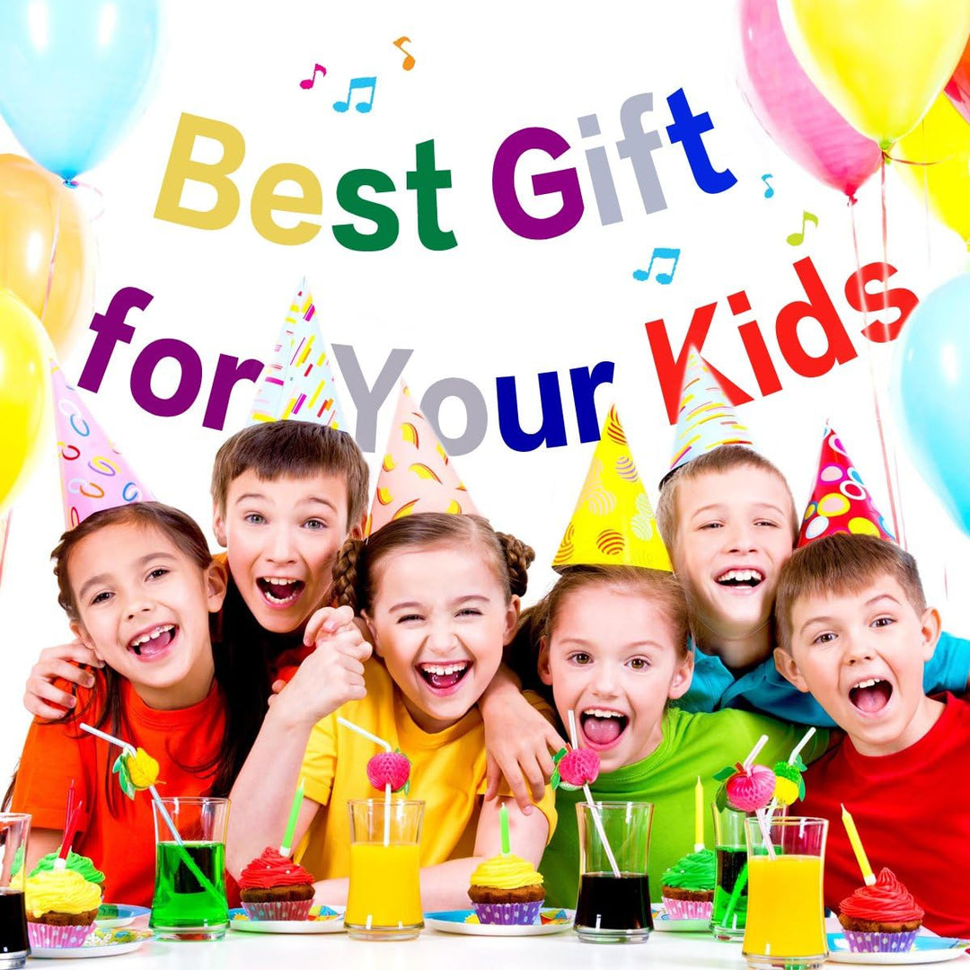 Musikinstrumente Kinder, Ulifeme 24 Stücke Holzspielzeug Musical Percussion Instrumente Set für Klei