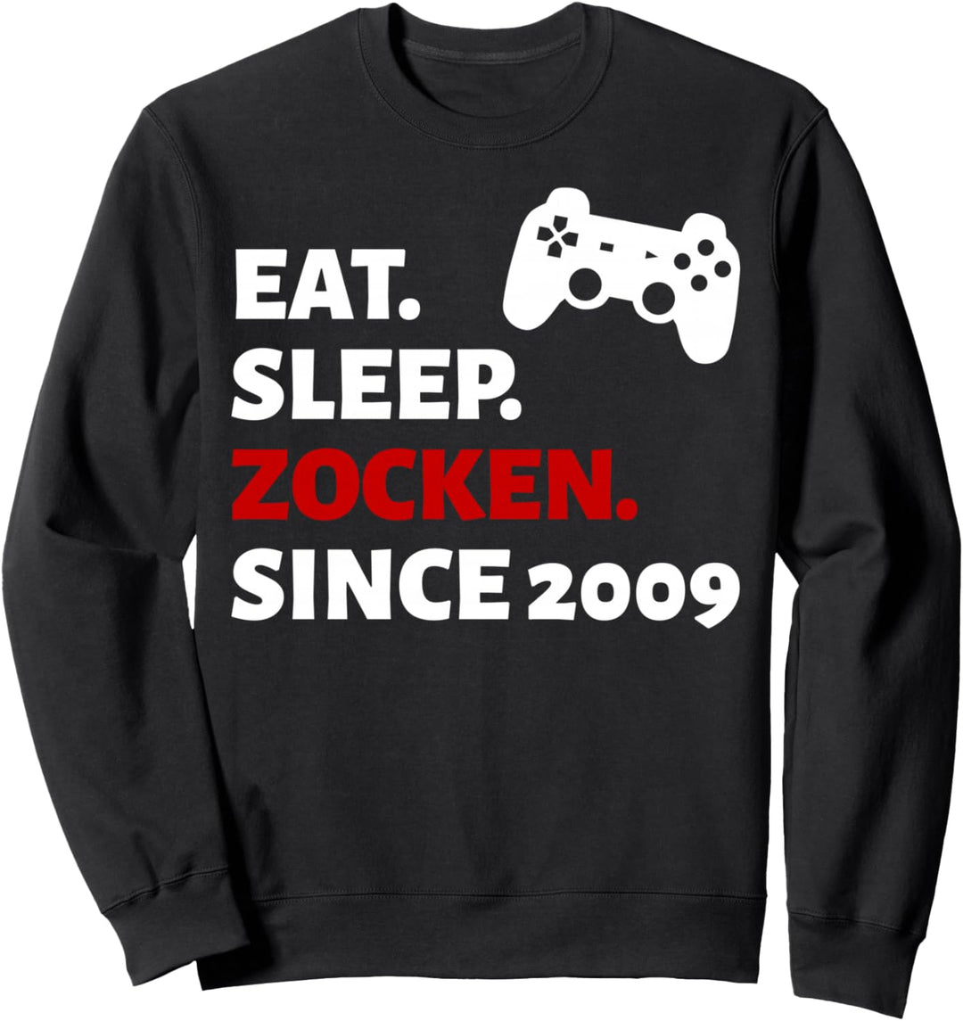 15. Geburtstag Junge Mädchen 15 Jahre 2009 Lustig Geschenk Sweatshirt
