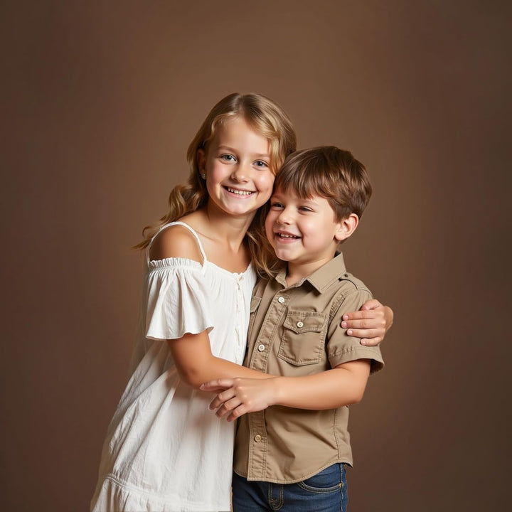 Kate Hintergrund Fotostudio Schokoladen Braun 1,5x2,2m Porträt Foto Hintergrund Einfach Foto Leinwan
