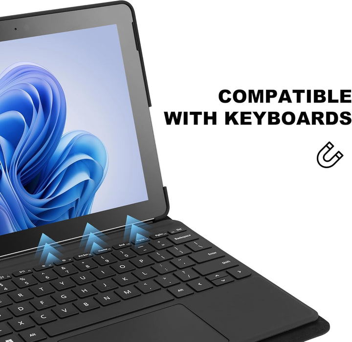 Hülle für Microsoft Surface Pro 11 / Pro 10 / Pro 9 13 Zoll (2022),Leder Schutzhülle Surface Pro 9 T