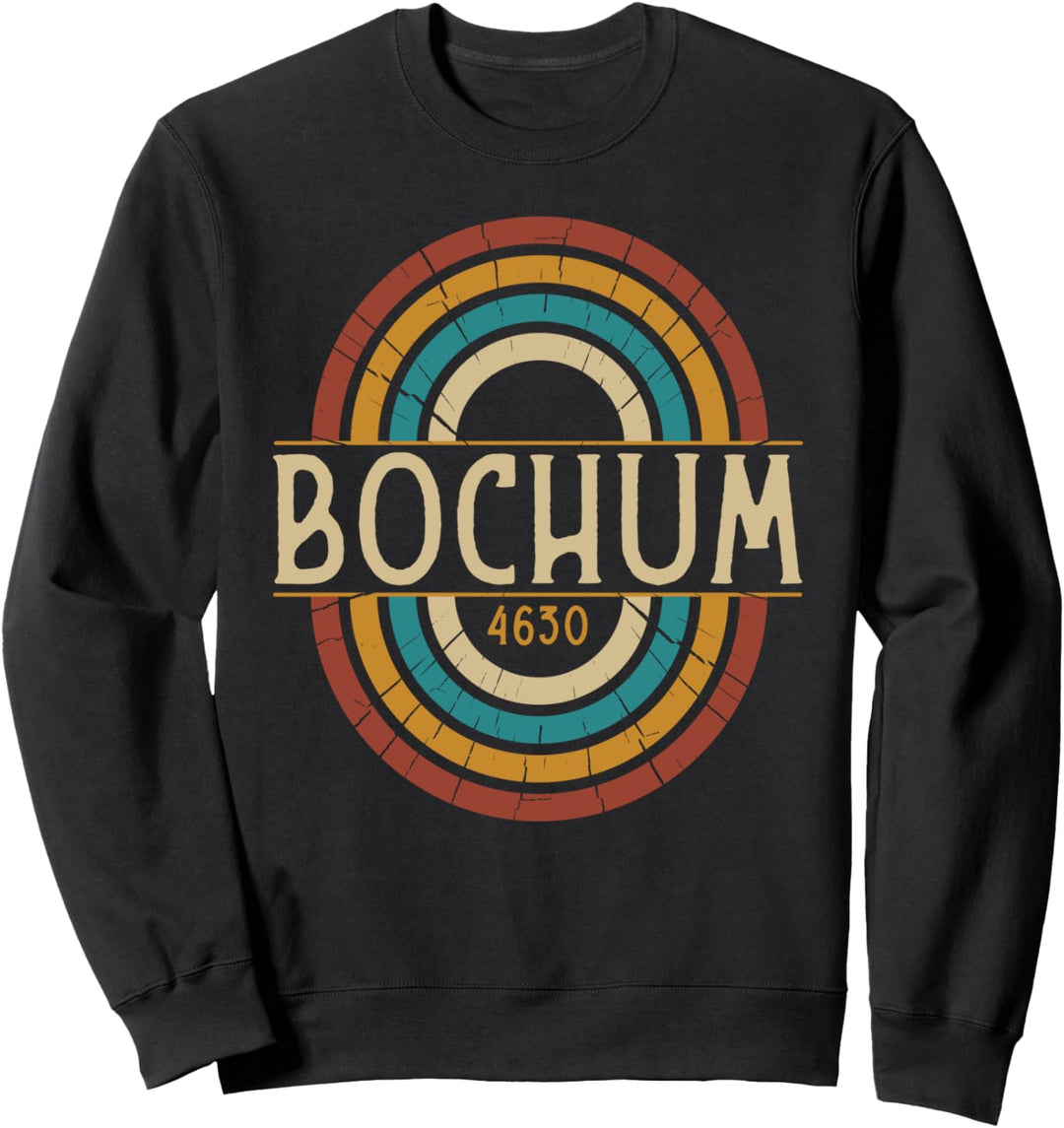 Vintage 4630 Bochum Retro Alte Postleitzahl Sweatshirt