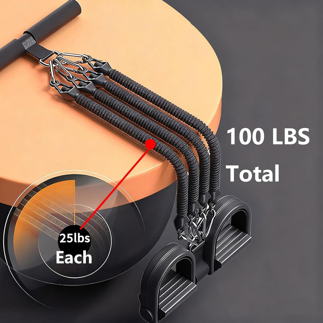 Bauchtrainer Bodybuilding Expander Bauchtrainer Multifunktionstrainer Sit-Up Trainingsgeräte Elastis