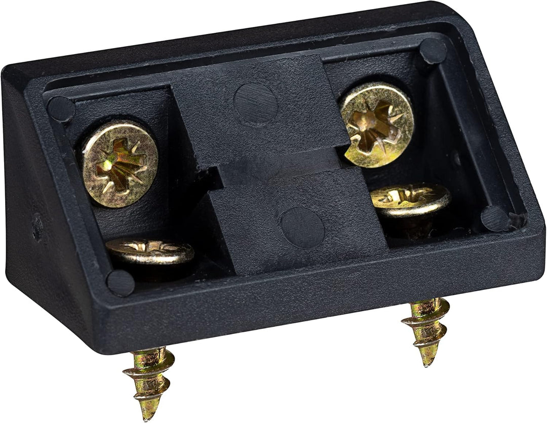 Winkelverbinder Doppelter Set 20/40 x - Möbelverbinder - Schrankverbinder - Bauwinkel - Korpusverbin
