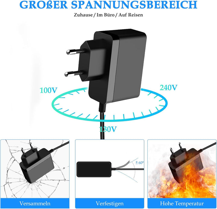 35V Ladegerät für Bulelink Staubsauger Kompatibel mit Bulelink Staubsauger 50000Pa 580W 70Min Netzte