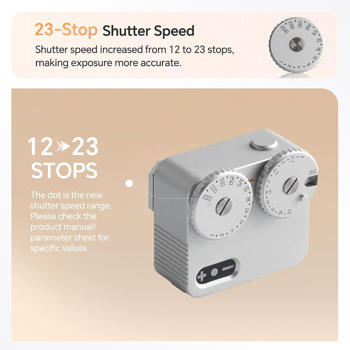 TTArtisan Upgrade Light Meter II Generation Zwei Scheiben Belichtungsmesser für die Fotografie mit C