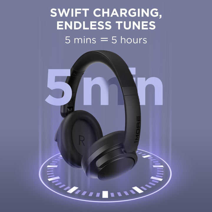 1MORE HC306 SonoFlow SE Noise Cancelling Over Ear Bluetooth Wireless Kopfhörer mit immersiver Klangl