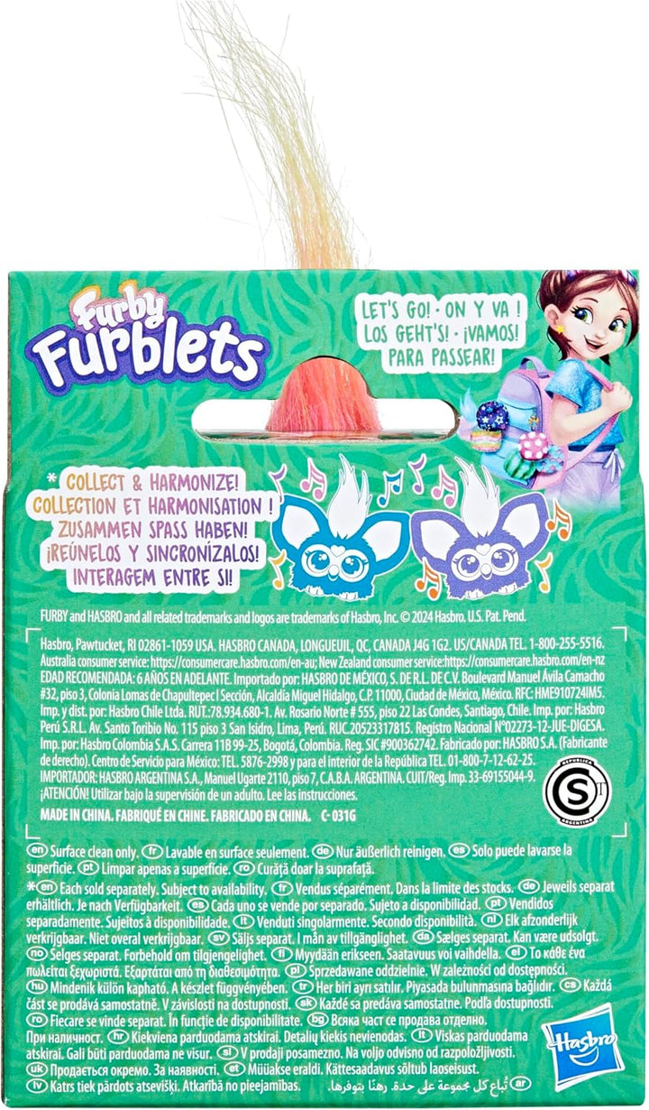 Furby Furblets Par-Tay Mini elektronisches Plüschspielzeug, PAR-TAY