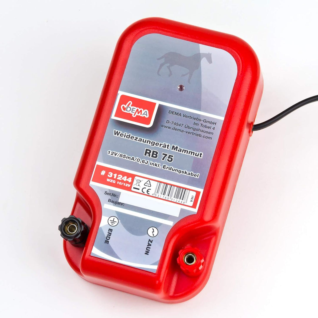 Weidezaungerät Elektrozaungerät Weidegerät Elektro Weide Zaun Mammut 12 Volt