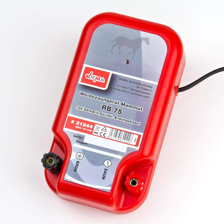 Weidezaungerät Elektrozaungerät Weidegerät Elektro Weide Zaun Mammut 12 Volt