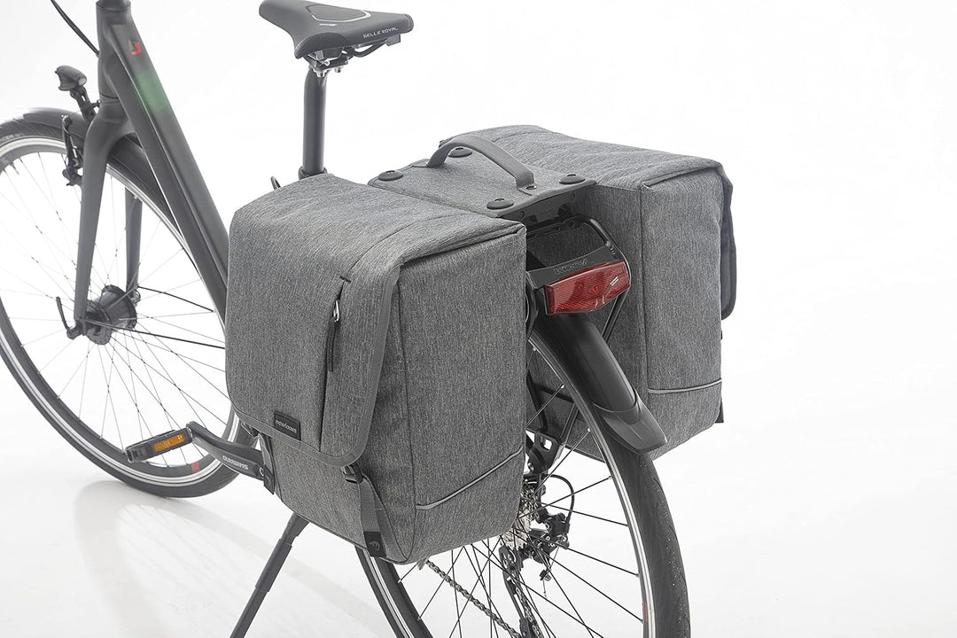 New Looxs Unisex-Adult Nova Double Racktime Doppelpacktasche 32 Liter Grau, 32 Liter Grau