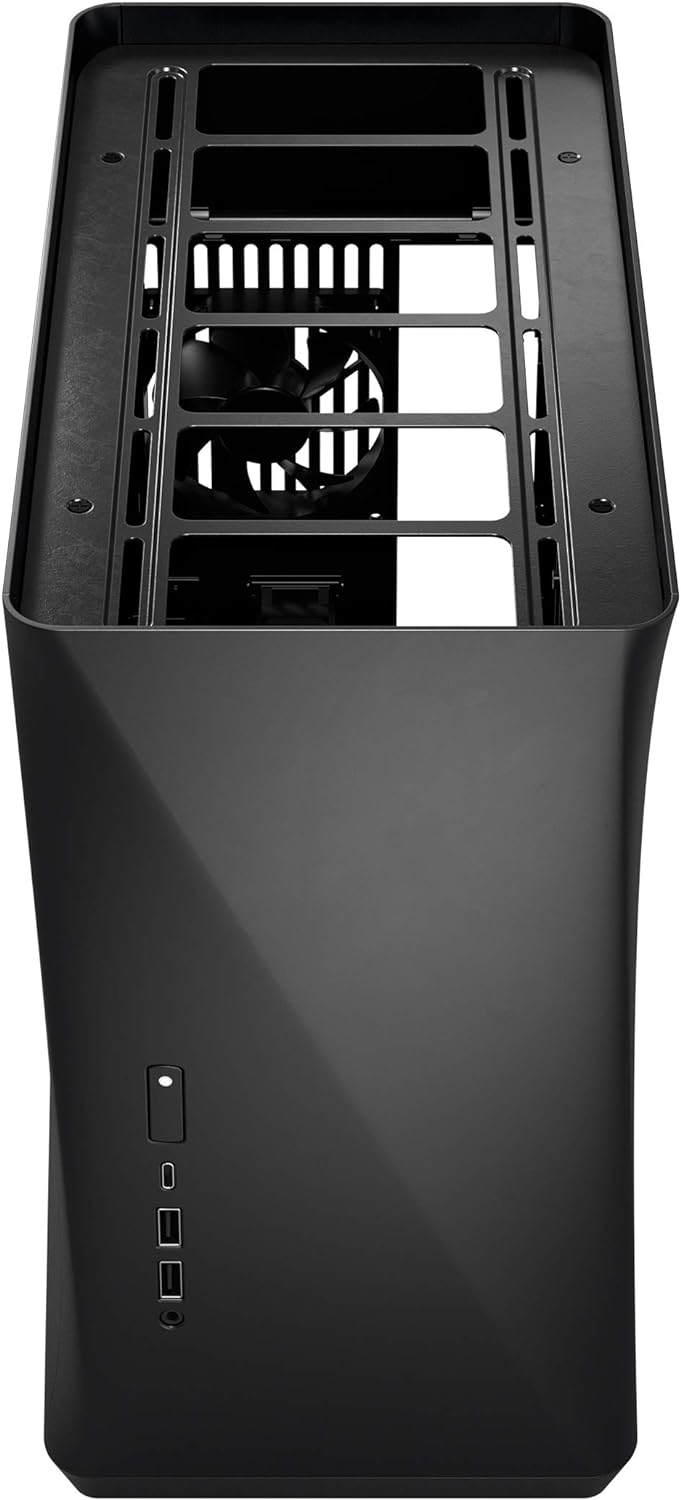 Fractal Design Era ITX Carbon – Tempered Glass – Mini-ITX Gehäuse – Small Form Factor – geeignet für