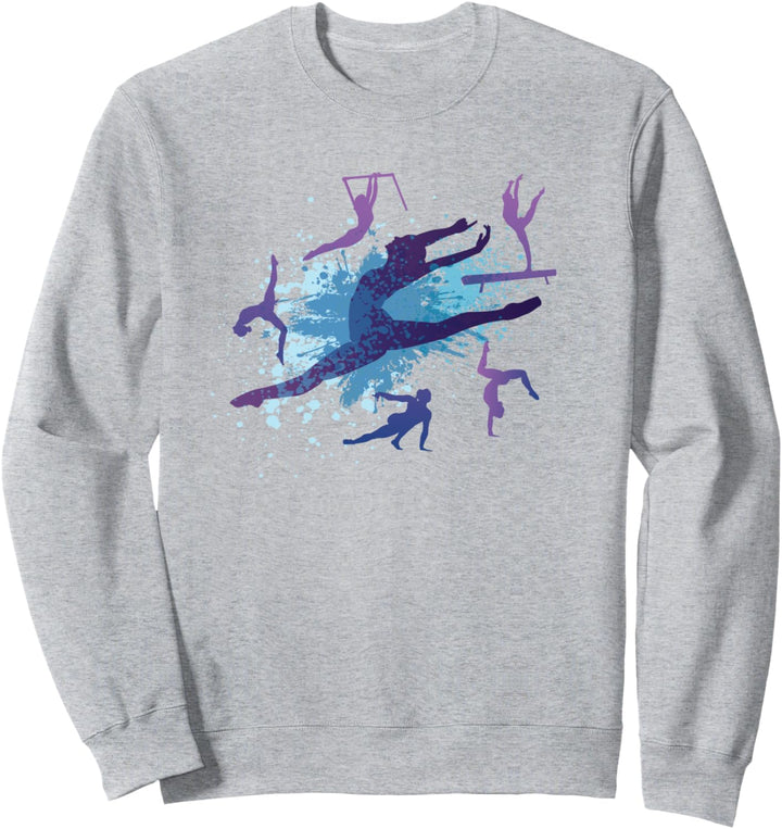 Turner Silhouetten Gymnastik Sport Sweatshirt