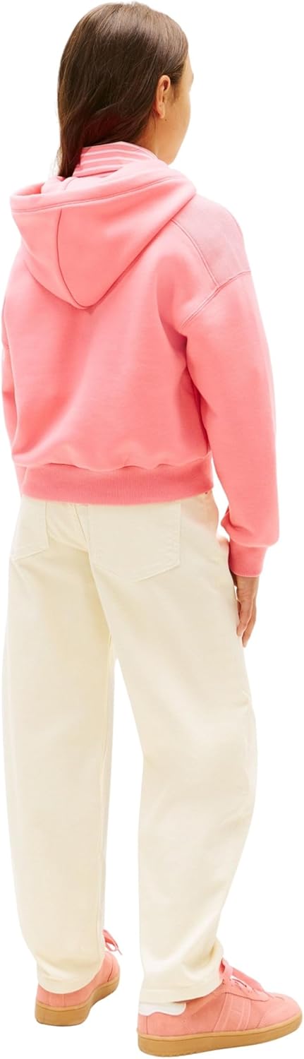 Tommy Hilfiger Mädchen Tommy Puff Print Hoodie Kg0kg09241 Sweatshirts (1er Pack) 5 Jahre Pink (Tropi
