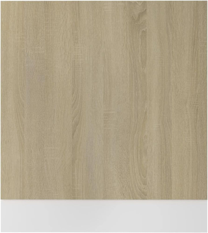 Geschirrspülerblende Sonoma-Eiche 59,5x3x67 cm Holz Küchenarbeitsplatte SpüLmaschine Teilintegriert