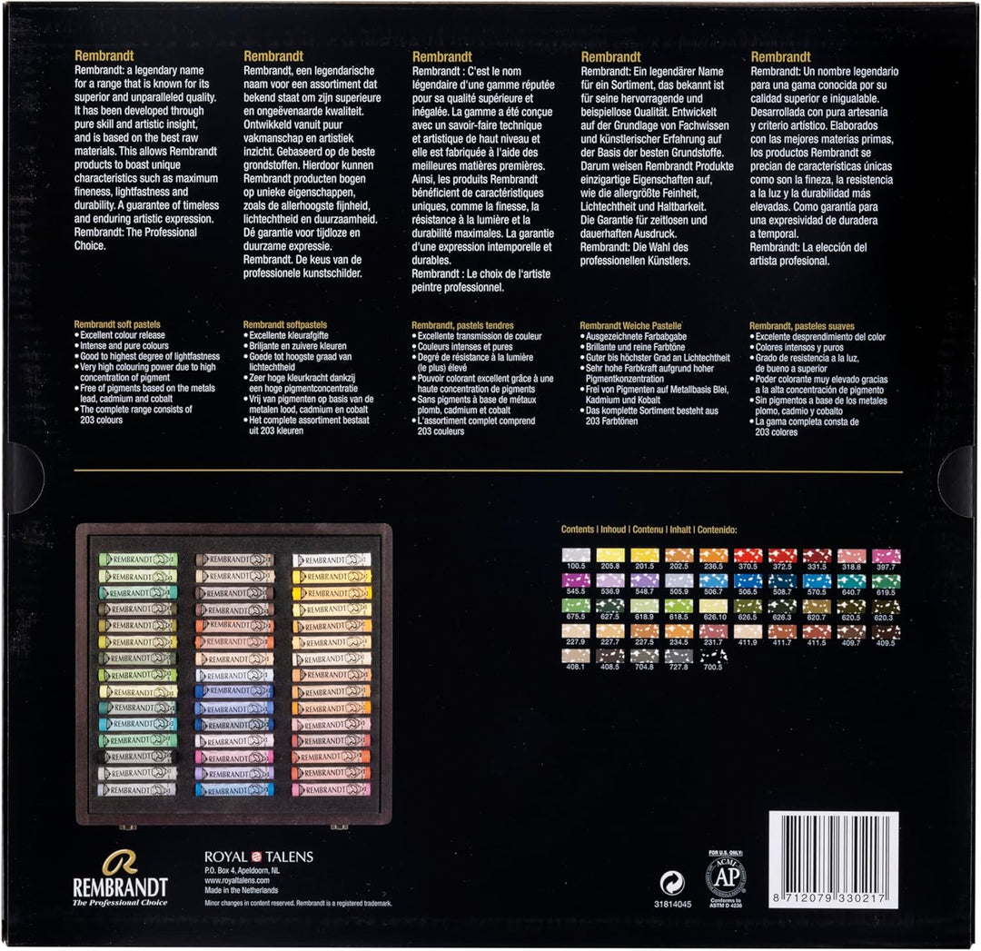 REMBRANDT 45 Landscape Pastellholz Set